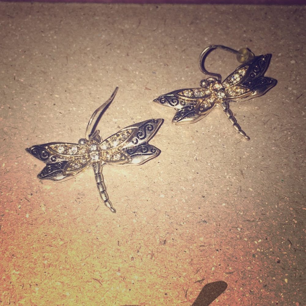 Dragonfly earrings